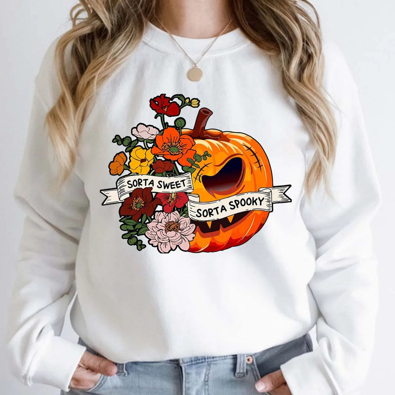 Halloween Fashion Women's Wear Letter Print Top