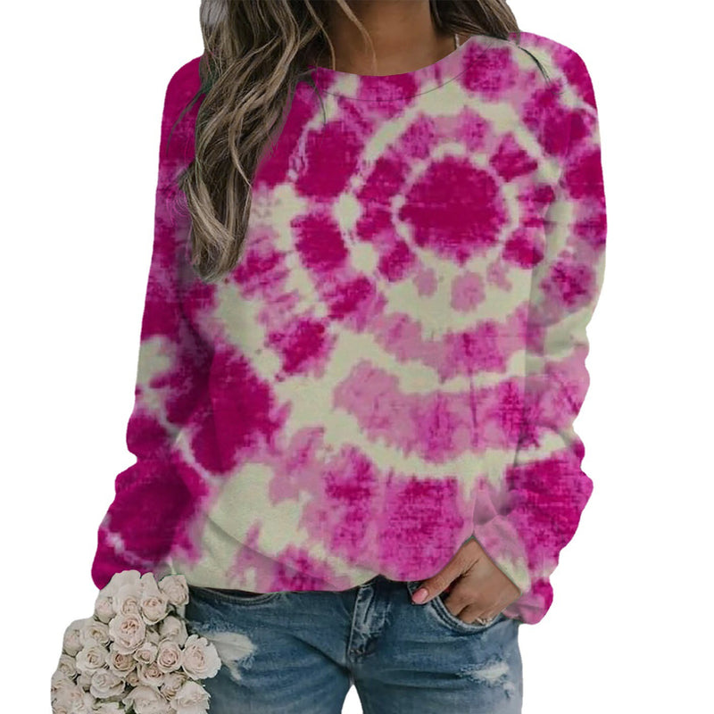 Printed Casual Long Sleeve Pullover Hoodie