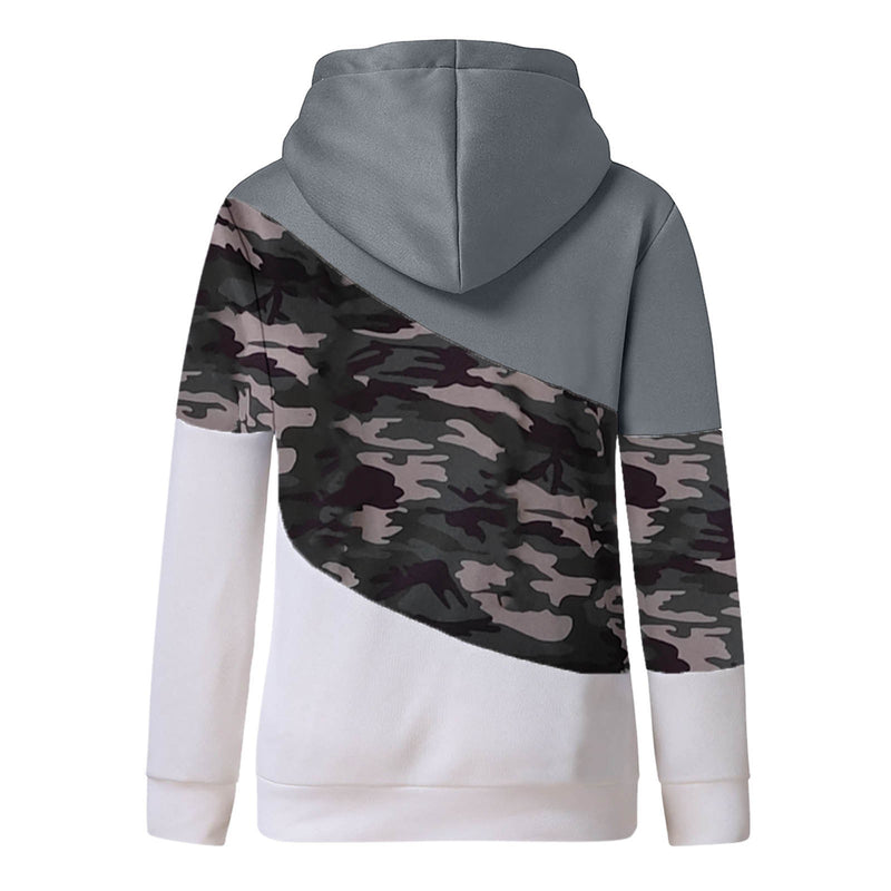 Hoodies Women Camouflage hoodie Sweatshirt